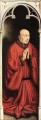 El Retablo de Gante El Donante Renacimiento Jan van Eyck